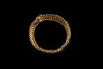 Bracelet ruban en or jaune 18k (750 millièmes) à maille...