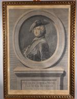 D'après Johann Georg WILLE (1715-1808) gravé par Antoine PESNE (1683-1757)....