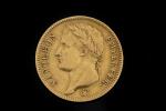 FRANCE, Empire, 1 x 40 francs or,  Napoléon Ier,...