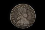 FRANCE, Royale, Louis XIV, quart d’écu en argent mèche courte...