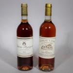 SAUTERNES :
- Château Lafon, 1999. 1 bouteille (niveau : N/BG)
-...