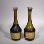 COGNAC. Gaston Lagrange, Très vieille, Grande Champagne XO. 2 bouteille...