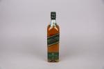 WHISKY. Johnnie Walker, Green Label. 1 bouteille (niveau : 3...