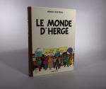 HERGE. Ensemble de cinq albums de Tintin : - Les...